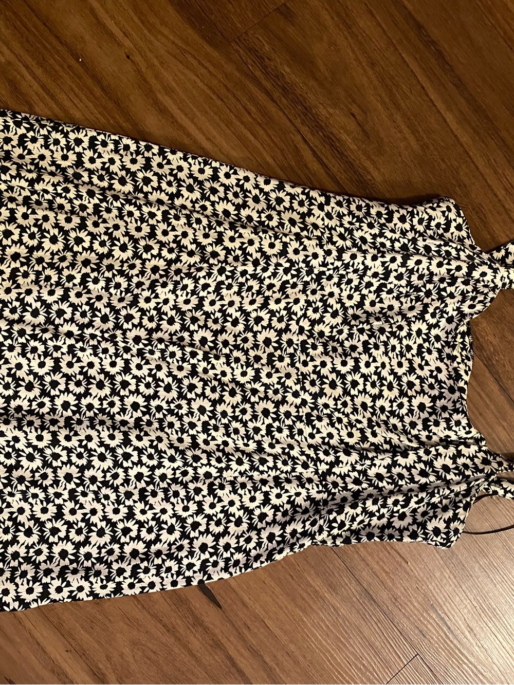 Skylar + Madison Black and White Floral Camisole